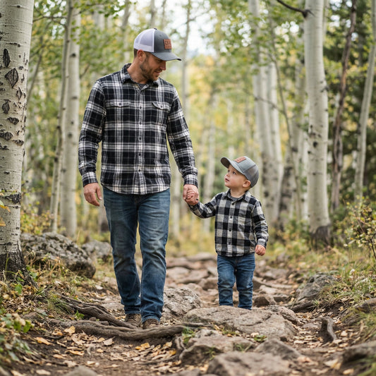 Leather Patch Hats: A Timeless Look for the Whole Family