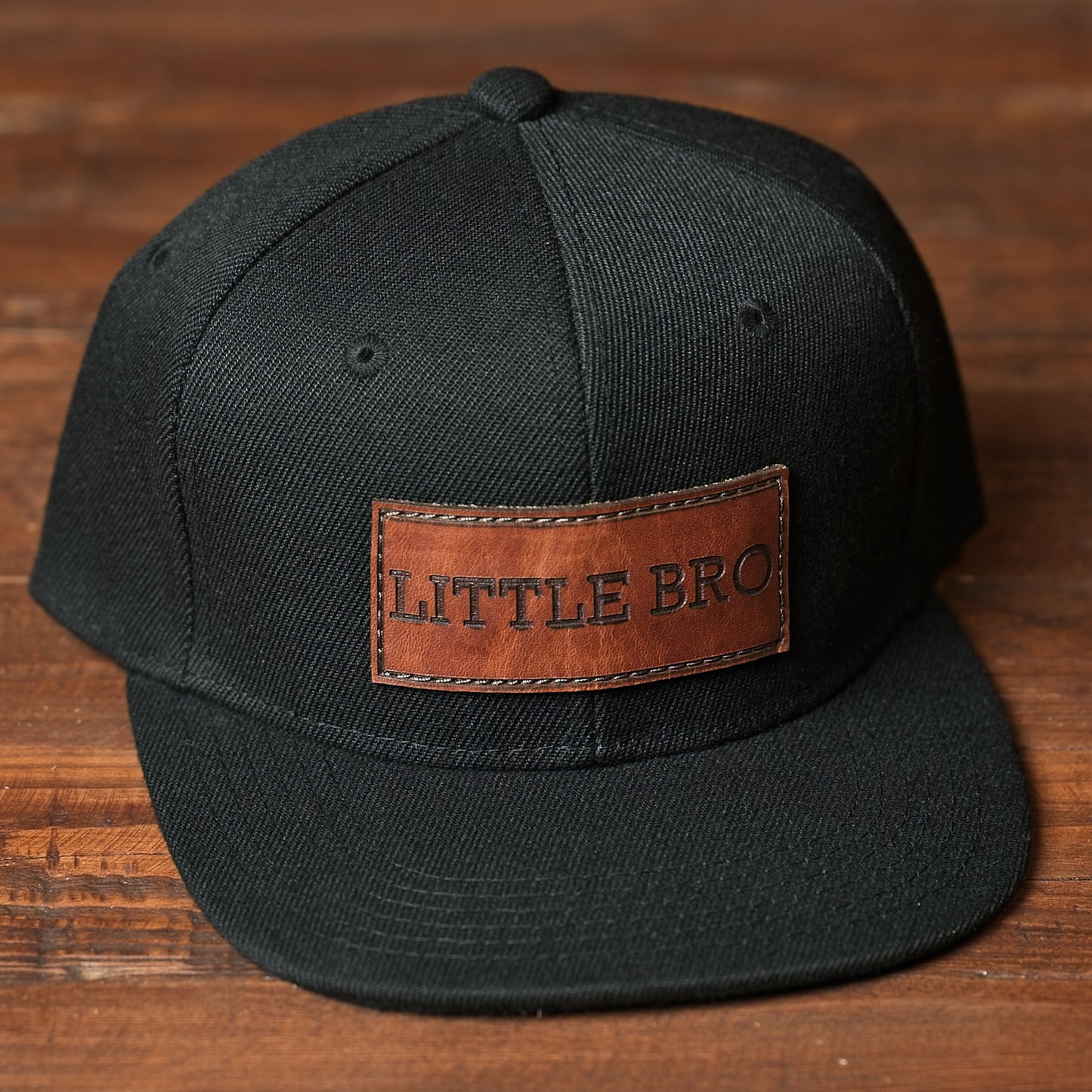 Youth & Infant Little Bro Leather Patch Hat