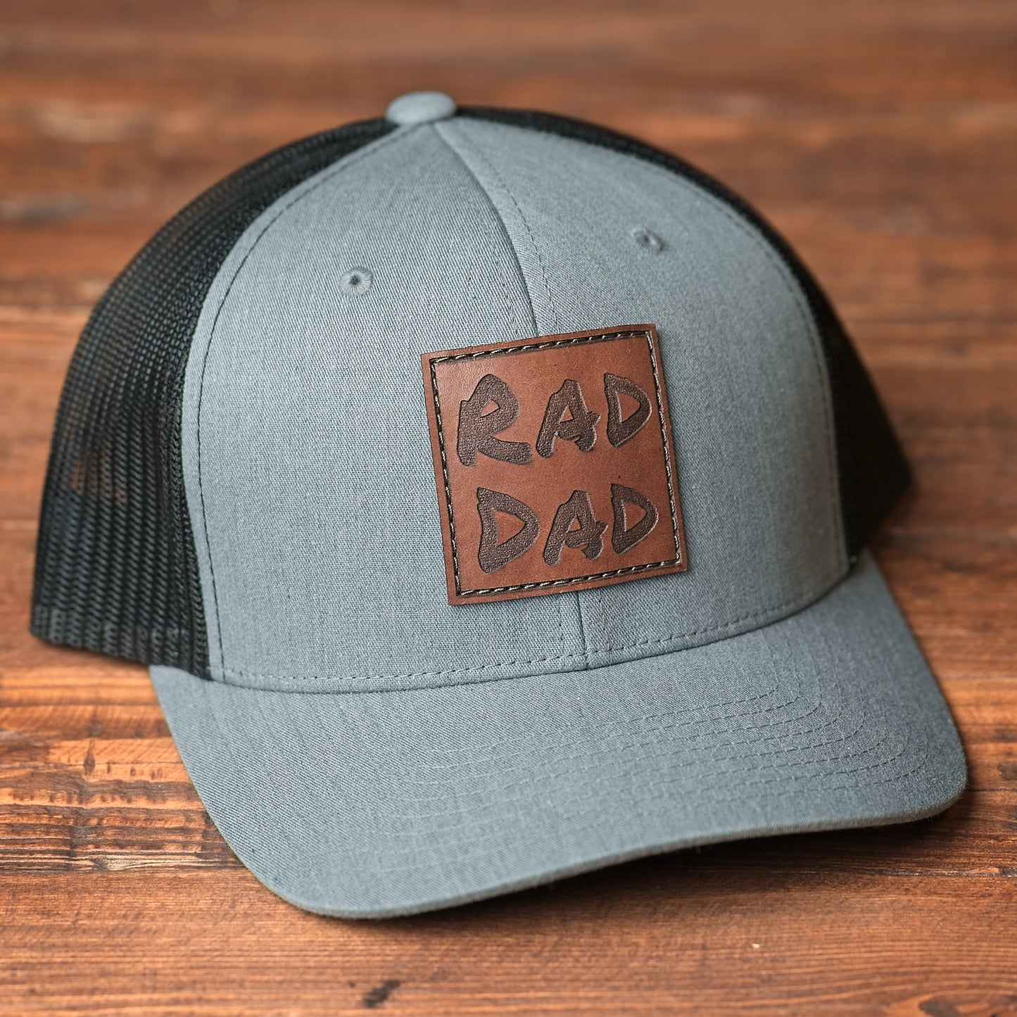 Rad Dad Leather Patch Hat