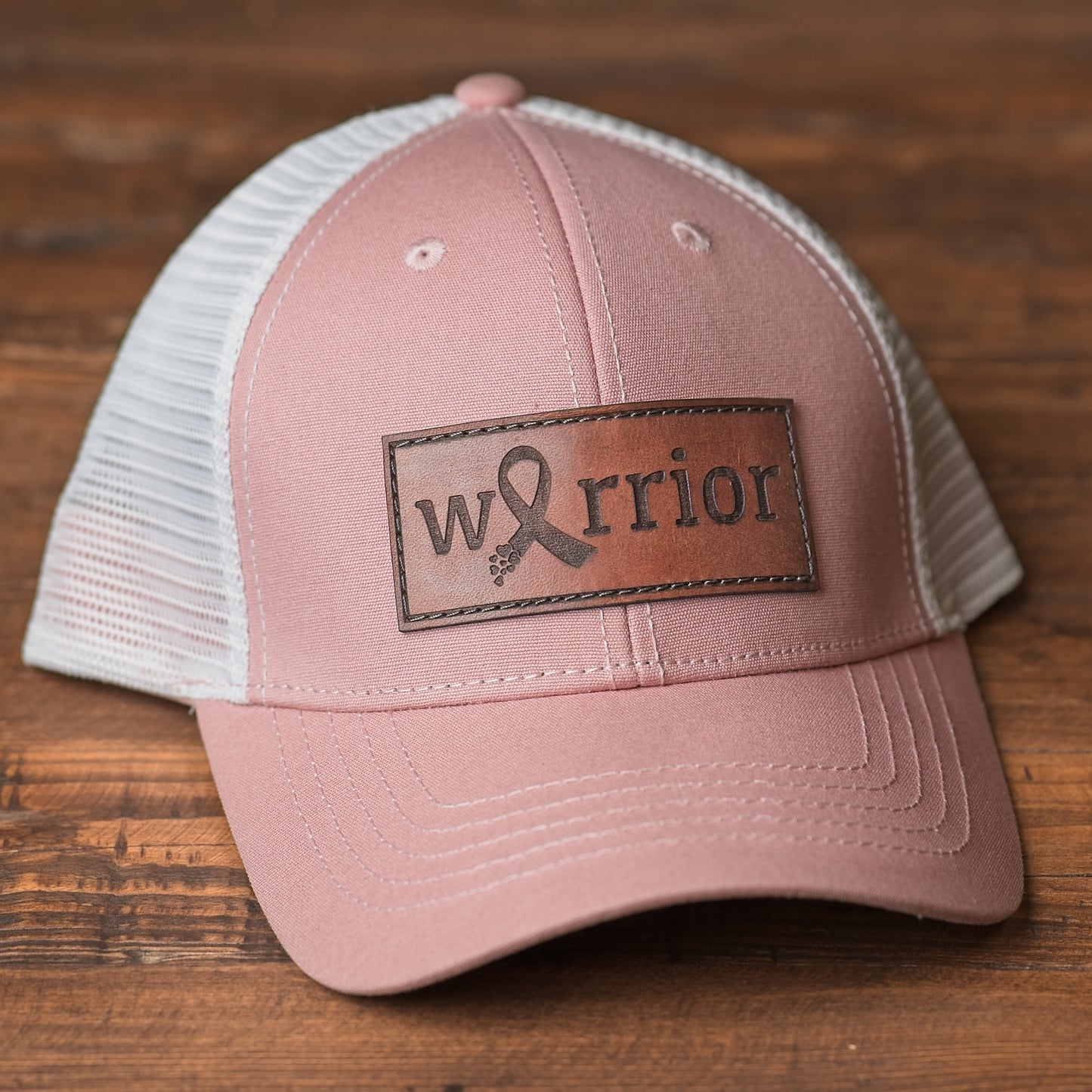 Warrior Leather Patch Hat